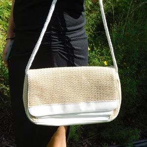 Liz Claiborne Woven Straw Bag